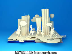 Pop-Up Book - Busy City Life Pop-Up Book - Busy City Life