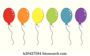 Rainbow Balloons Rainbow Balloons