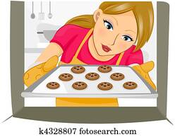 Baking Cookies Baking Cookies