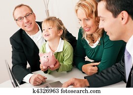 Family with consultant - finance and insurance Family with consultant - finance and insurance