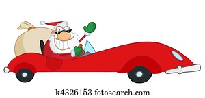 Happy Holidays Greeting With Santa Happy Holidays Greeting With Santa
