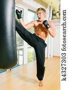 Martial Arts Kick Martial Arts Kick