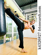 Martial Arts Kick Martial Arts Kick