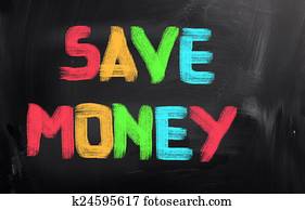 Save Money Concept Save Money Concept