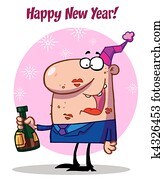 איש, לחגוג, ראש שנה שמח