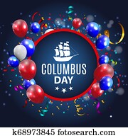 Illustration of Columbus Day