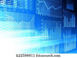 Abstract financial background Abstract financial background