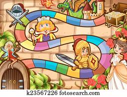 Board Game Clipart | Our Top 1000+ Board Game EPS Images | Fotosearch