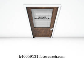 Private Eye Door Outside Clipart K40086500 Fotosearch