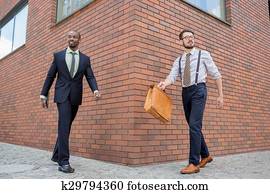 Portrait of multi ethnic business team