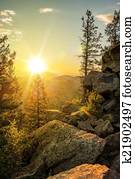 Sunny Mountain Trail