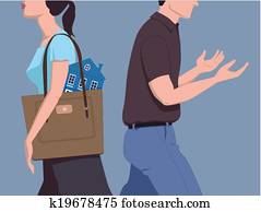 גרש, ו, חלוקה של רכוש