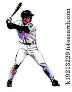 שחקן של בייסבול, דוגמה