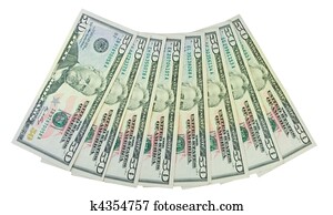 entuziasts, dēļ, dollars, izolēts