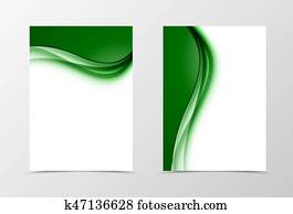 frente, e, costas, dinâmico, desenho, voador, modelo