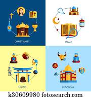 religion, design, begriff, satz religion, design, begriff, satz