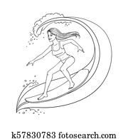 動物の画像について ラブリーサーフボード イラスト かわいい