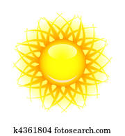 ベクトル 太陽 イラスト K Fotosearch