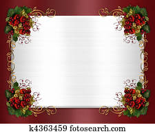 Christmas border classic Christmas border classic