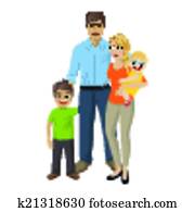 Vector Happy Family Vector Happy Family
