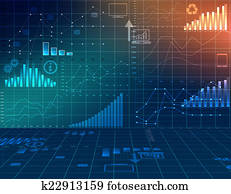 abstract computer graphics business financial statistics. abstract computer graphics business financial statistics.
