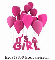 Baby girl birth announcement Baby girl birth announcement