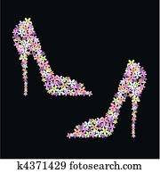 flower shoes flower shoes