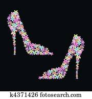 flower shoes flower shoes