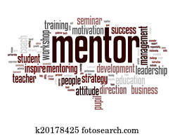 Mentor word cloud Mentor word cloud