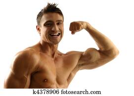 Stock Photograph of bodybuilder k4293929 - Search Stock 