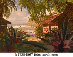 פולינאסיאן, החף צריף