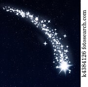 christmas wishing shooting star christmas wishing shooting star