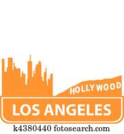 Los Angeles outline Los Angeles outline