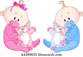 Twin Babies Twin Babies