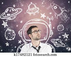 drømming, forretningsmann