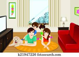 Family at home Family at home