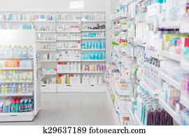 farmácia, interior