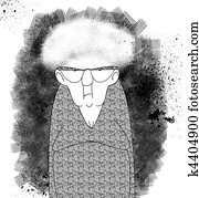 felbőszít, öregasszony