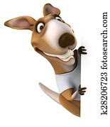 Fun kangaroo Fun kangaroo