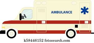 krankenwagen, bus, symbol krankenwagen, bus, symbol