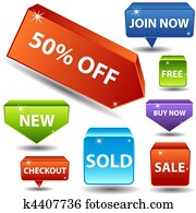 שיווקי, סימנים