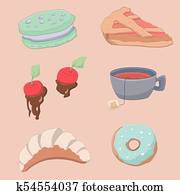 Clip Art of Yummy Donut yummy - Search Clipart ...