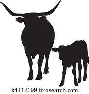 Cow vector Cow vector