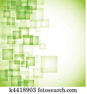 extracto, verde, cuadrado, plano de fondo