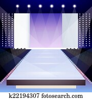 Fashion runway poster Fashion runway poster