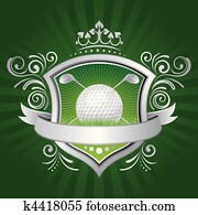 golf and shield golf and shield