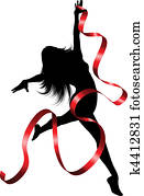 Ribbon dancer Ribbon dancer