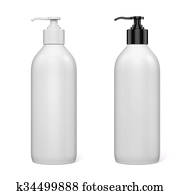 3d, שפופרת, ל, קוסמטיקה, בלבן, השקע