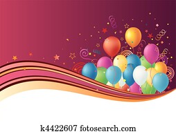balloons, celebration background balloons, celebration background