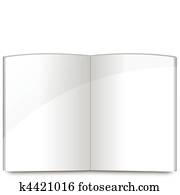 Blank book pages template Blank book pages template
